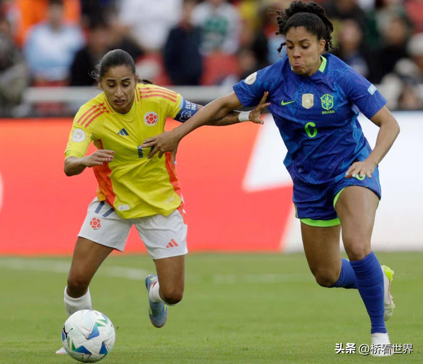 巴西女足飒爽英姿，一路高歌猛进的简单介绍